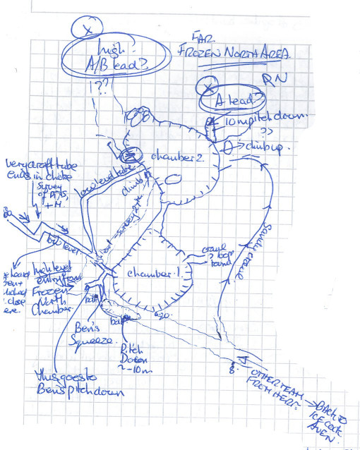 Plan of far frozen North area