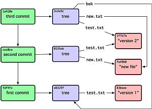 git content model