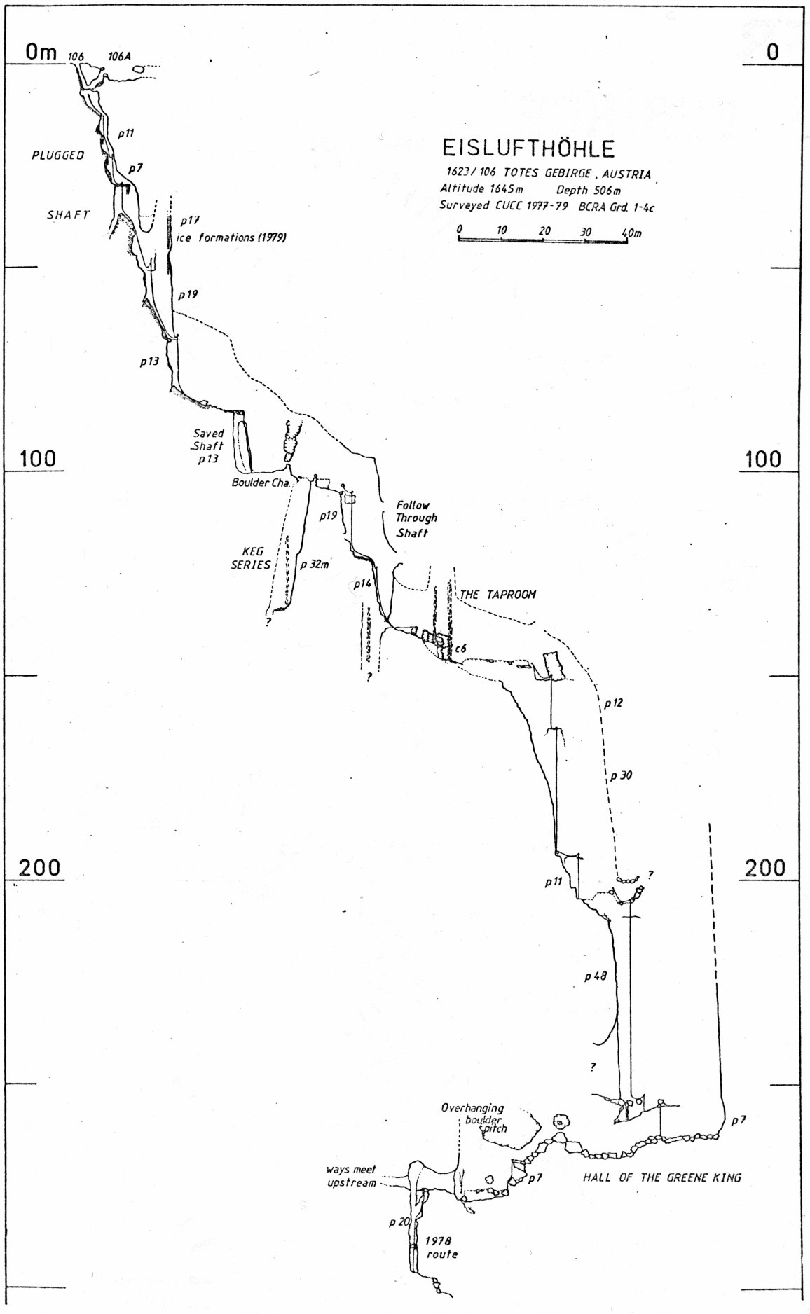 Upper half of survey of 1623/76 (aka 106)