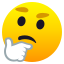 Thinking face :thinking: 🤔
